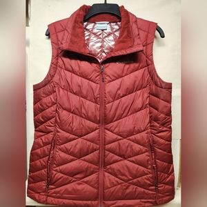 Womens L columbia heavenly vest